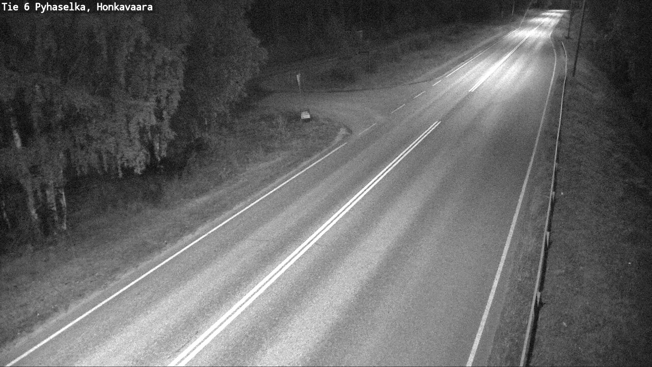 Weather Camera Image Road 6 Joensuu, Honkavaara, Joensuu, Pohjois-Karjala