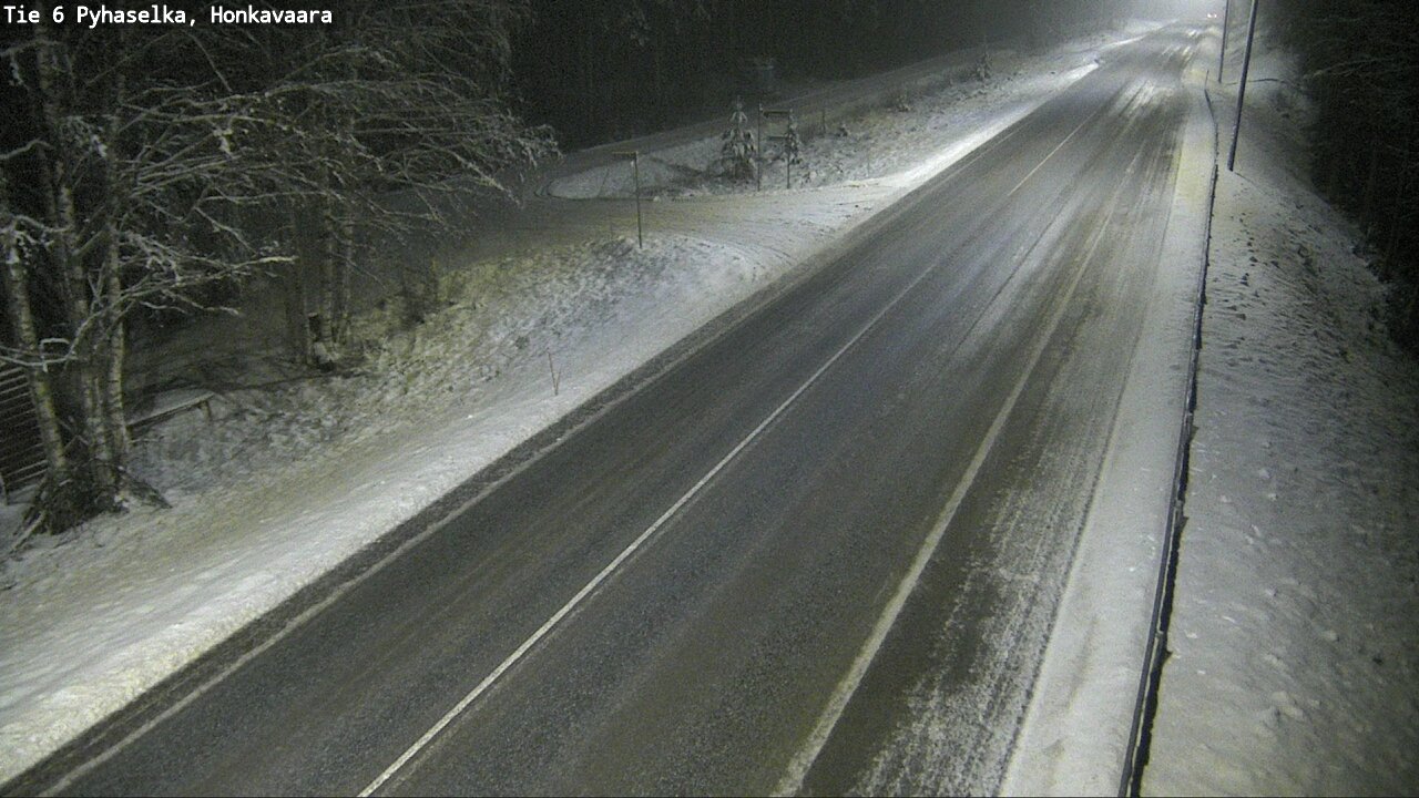 Weather Camera Image Road 6 Joensuu, Honkavaara, Joensuu, Pohjois-Karjala