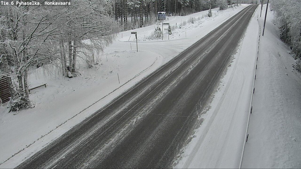 Weather Camera Image Road 6 Joensuu, Honkavaara, Joensuu, Pohjois-Karjala