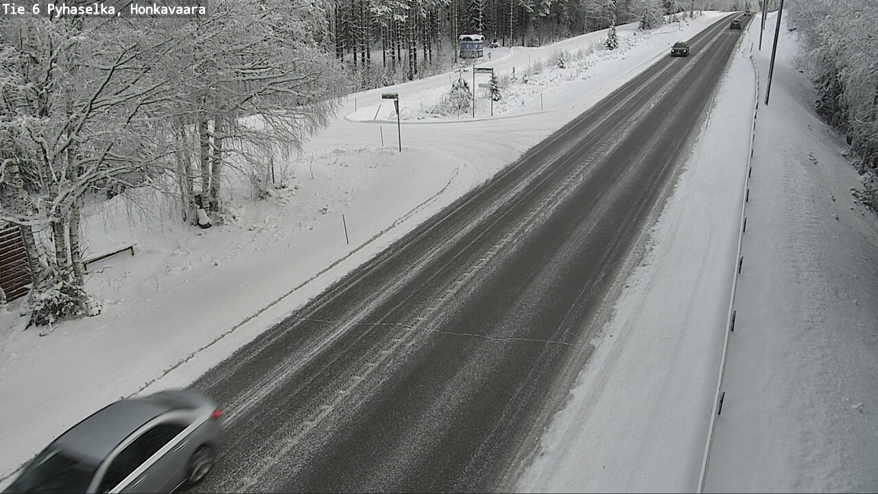Weather Camera Image Road 6 Joensuu, Honkavaara, Joensuu, Pohjois-Karjala