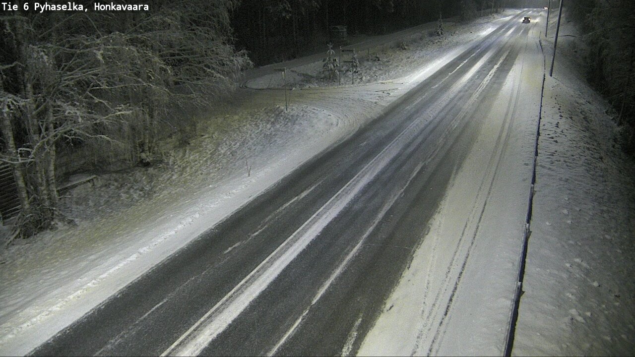 Weather Camera Image Väg 6 Joensuu, Honkavaara, Joensuu, Pohjois-Karjala