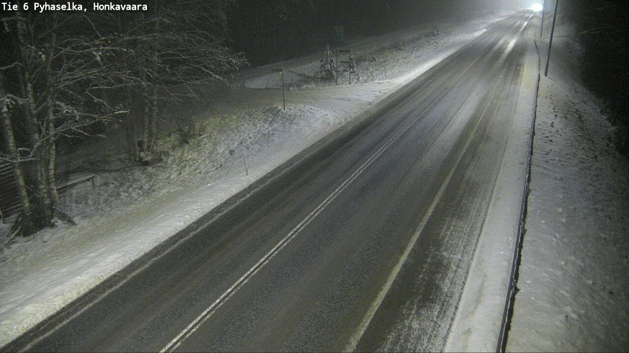 Weather Camera Image Road 6 Joensuu, Honkavaara, Joensuu, Pohjois-Karjala