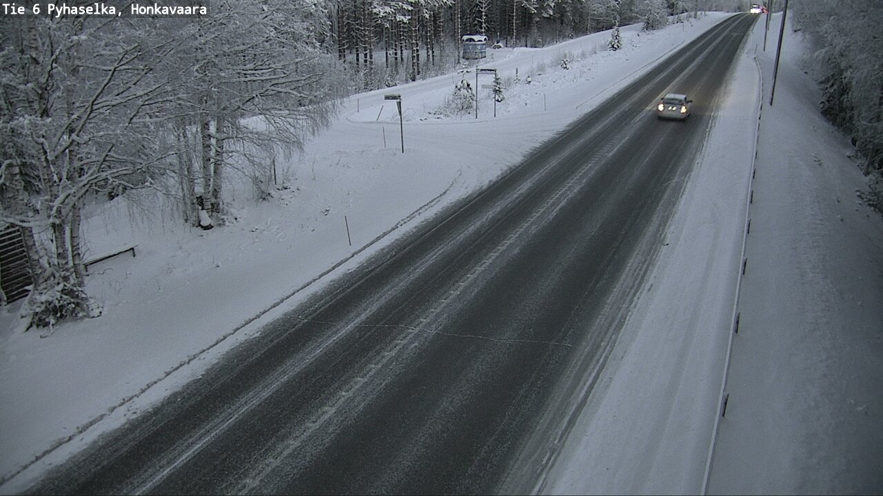 Weather Camera Image Road 6 Joensuu, Honkavaara, Joensuu, Pohjois-Karjala