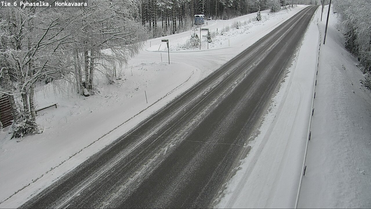 Weather Camera Image Road 6 Joensuu, Honkavaara, Joensuu, Pohjois-Karjala