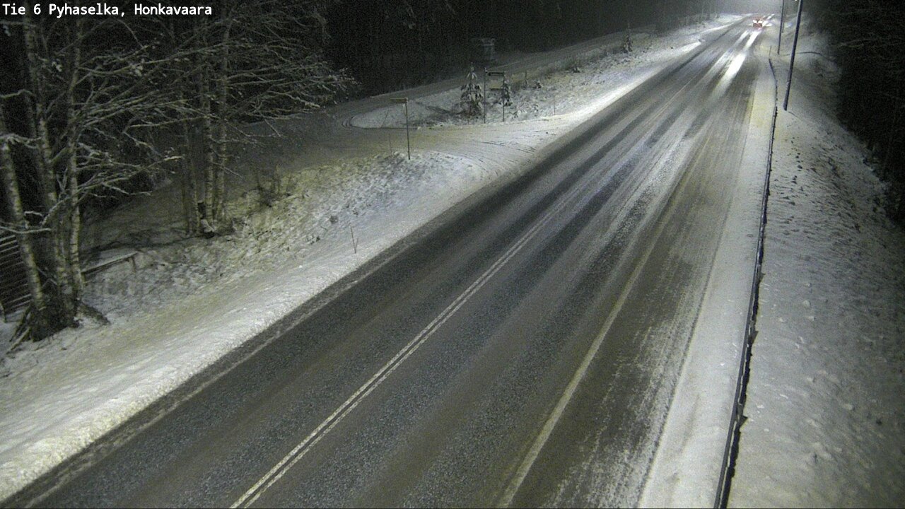 Weather Camera Image Road 6 Joensuu, Honkavaara, Joensuu, Pohjois-Karjala