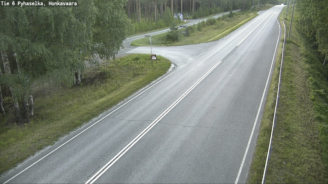 Weather Camera Image Road 6 Joensuu, Honkavaara, Joensuu, Pohjois-Karjala