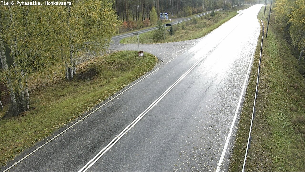 Weather Camera Image Road 6 Joensuu, Honkavaara, Joensuu, Pohjois-Karjala
