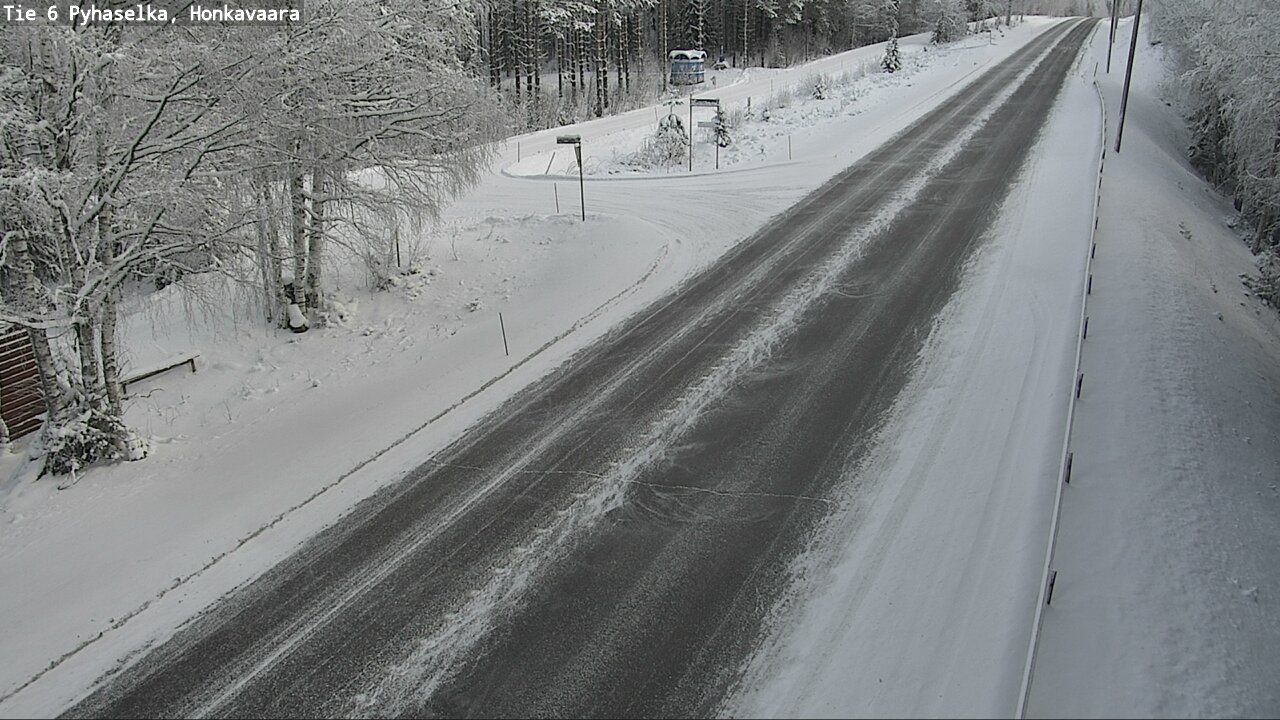 Weather Camera Image Road 6 Joensuu, Honkavaara, Joensuu, Pohjois-Karjala