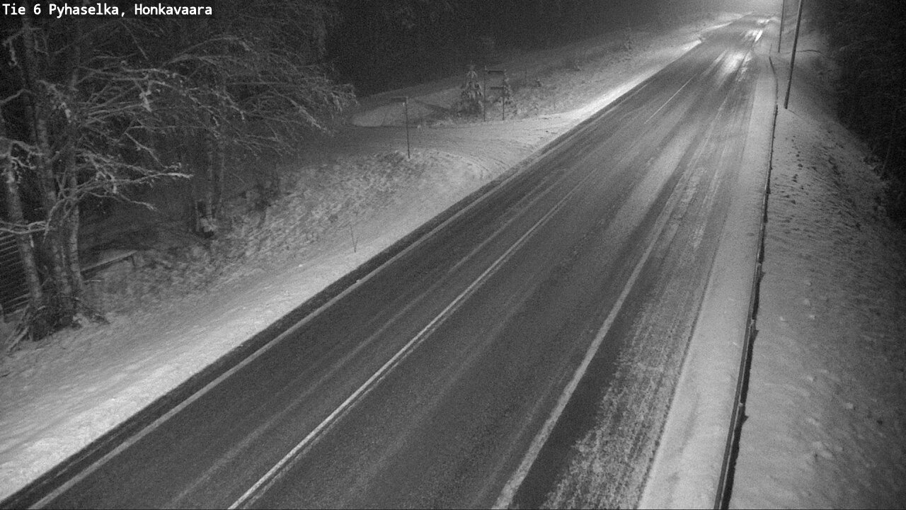 Weather Camera Image Road 6 Joensuu, Honkavaara, Joensuu, Pohjois-Karjala