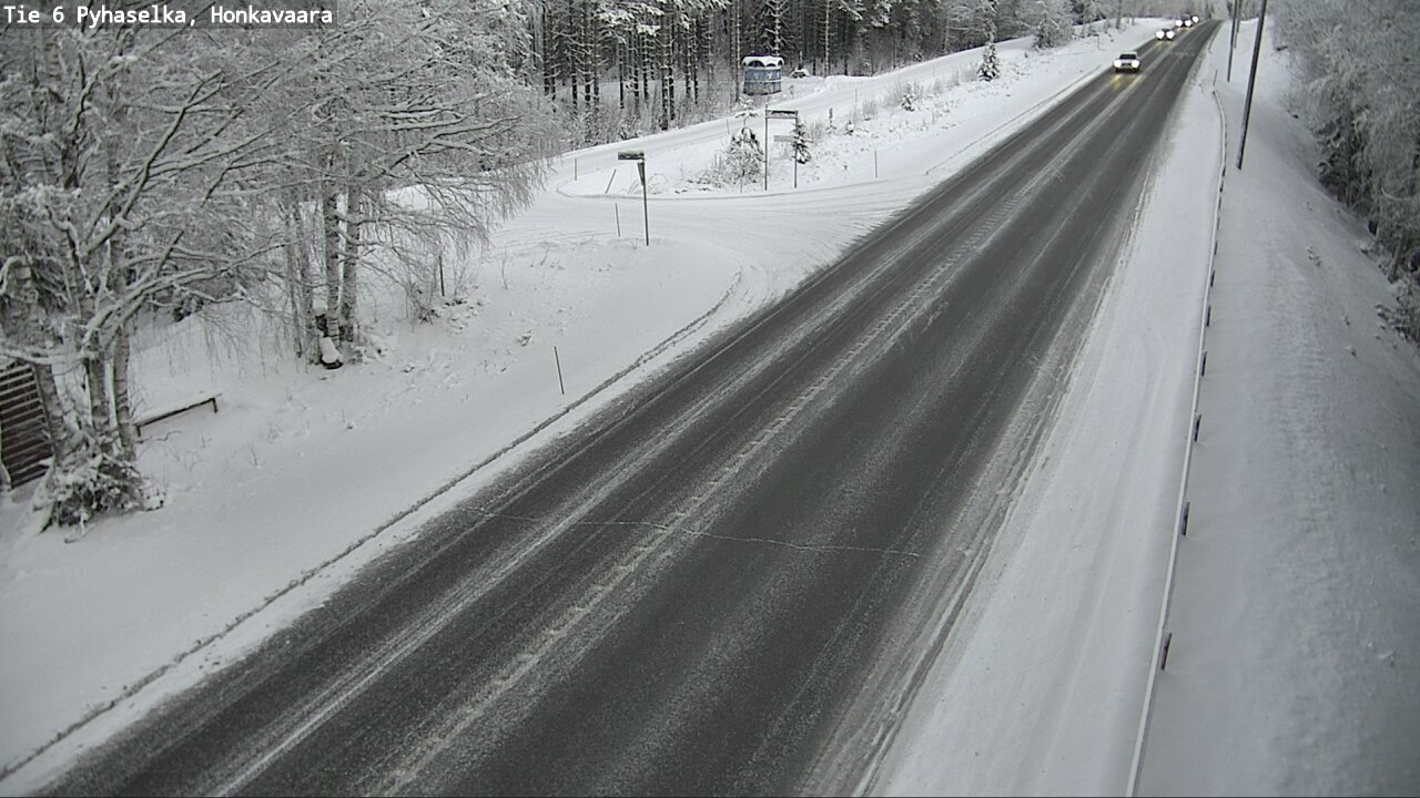 Weather Camera Image Road 6 Joensuu, Honkavaara, Joensuu, Pohjois-Karjala