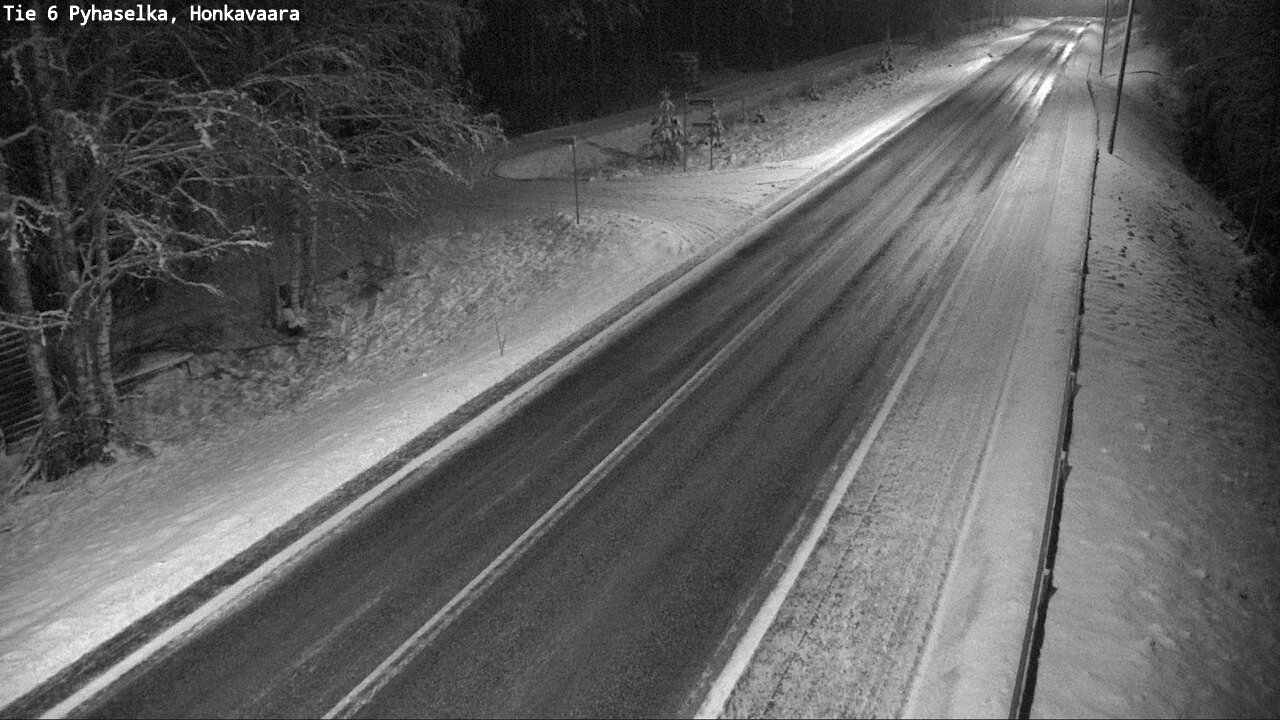 Weather Camera Image Road 6 Joensuu, Honkavaara, Joensuu, Pohjois-Karjala