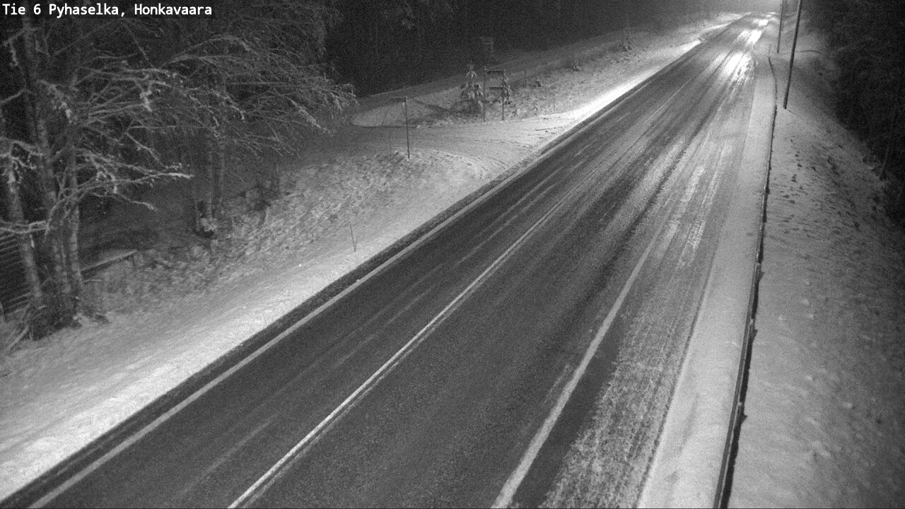 Weather Camera Image Road 6 Joensuu, Honkavaara, Joensuu, Pohjois-Karjala