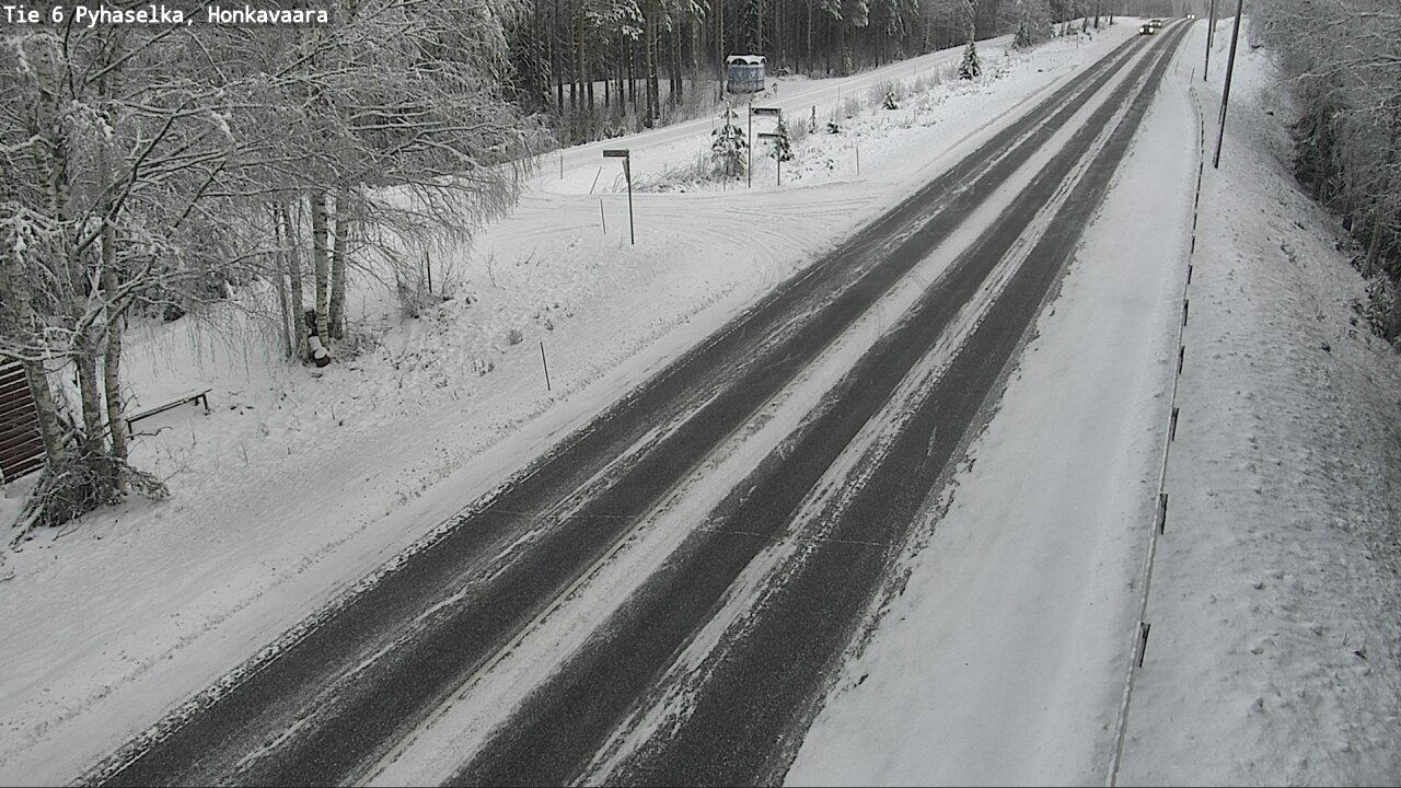Weather Camera Image Väg 6 Joensuu, Honkavaara, Joensuu, Pohjois-Karjala