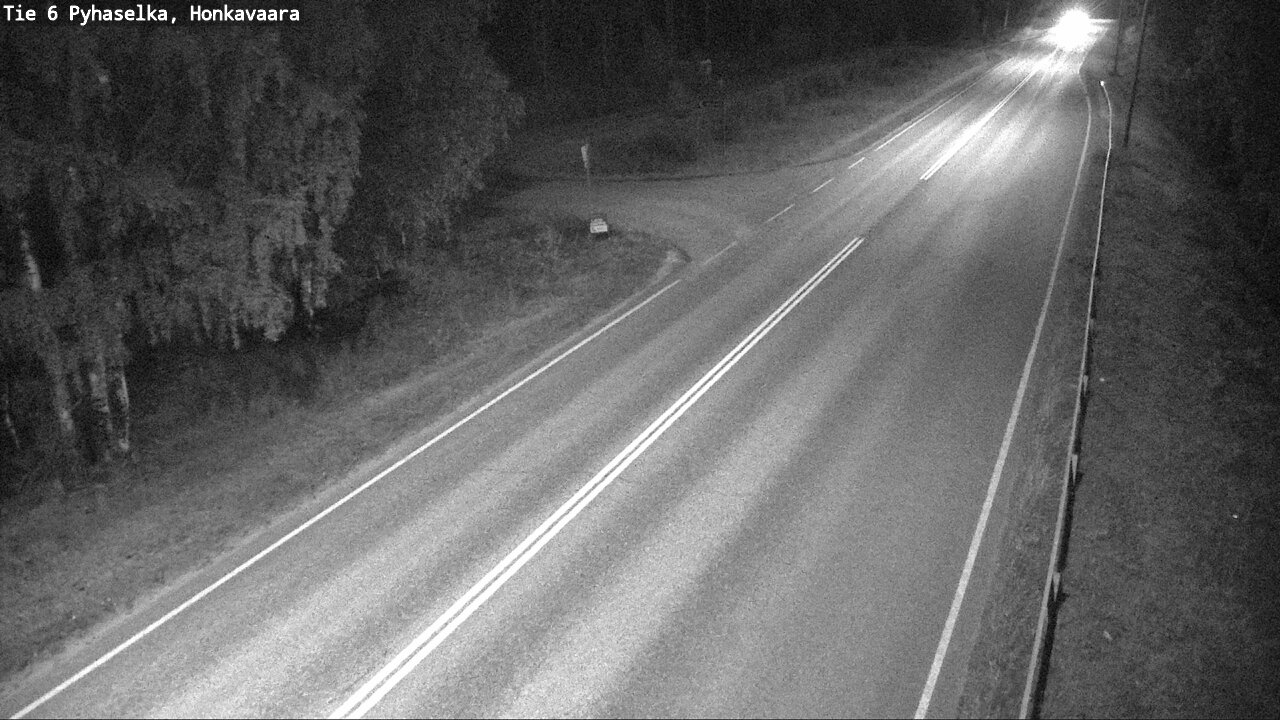 Weather Camera Image Road 6 Joensuu, Honkavaara, Joensuu, Pohjois-Karjala