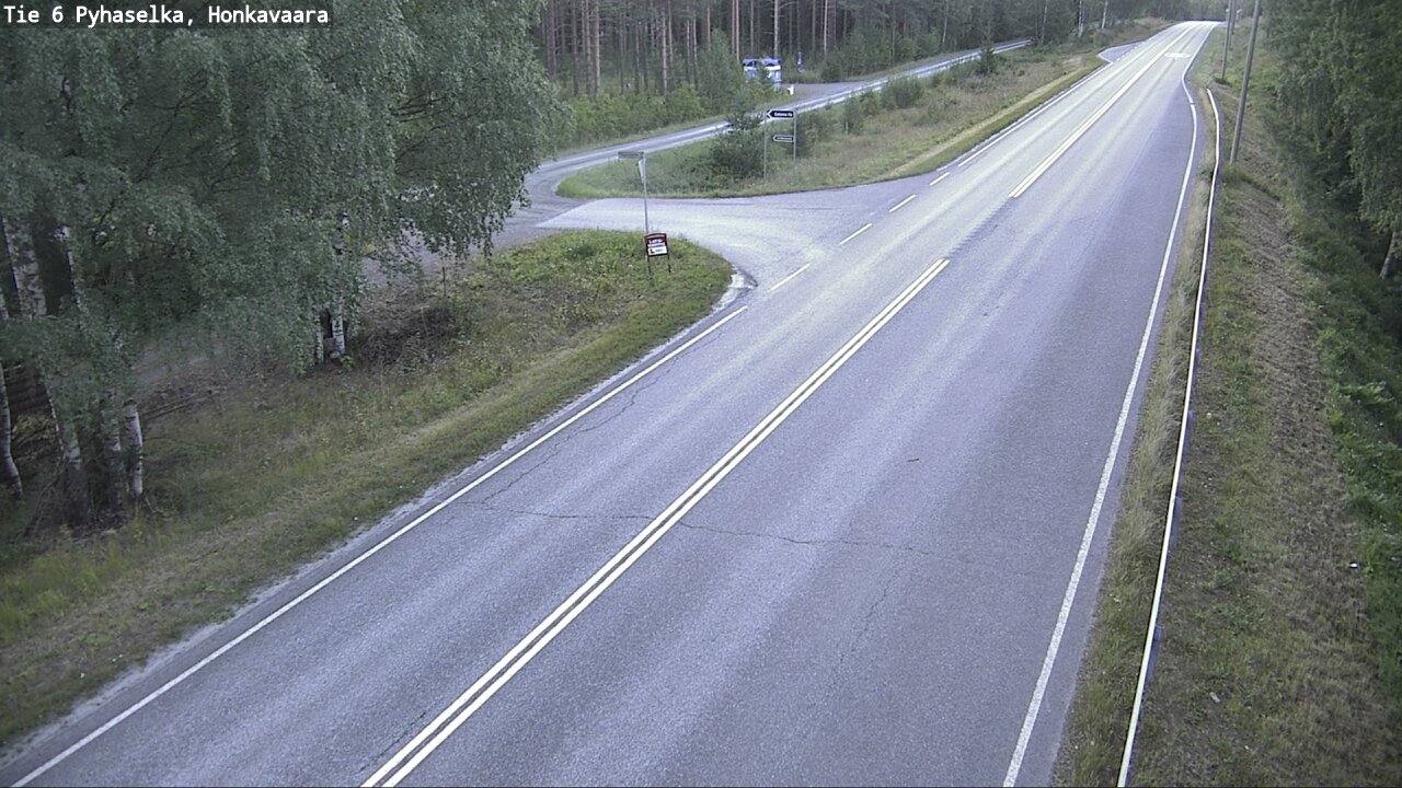 Weather Camera Image Road 6 Joensuu, Honkavaara, Joensuu, Pohjois-Karjala
