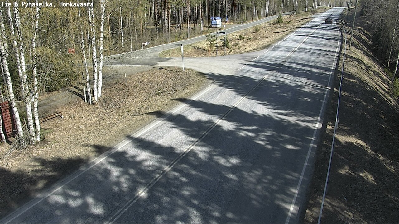 Weather Camera Image Väg 6 Joensuu, Honkavaara, Joensuu, Pohjois-Karjala