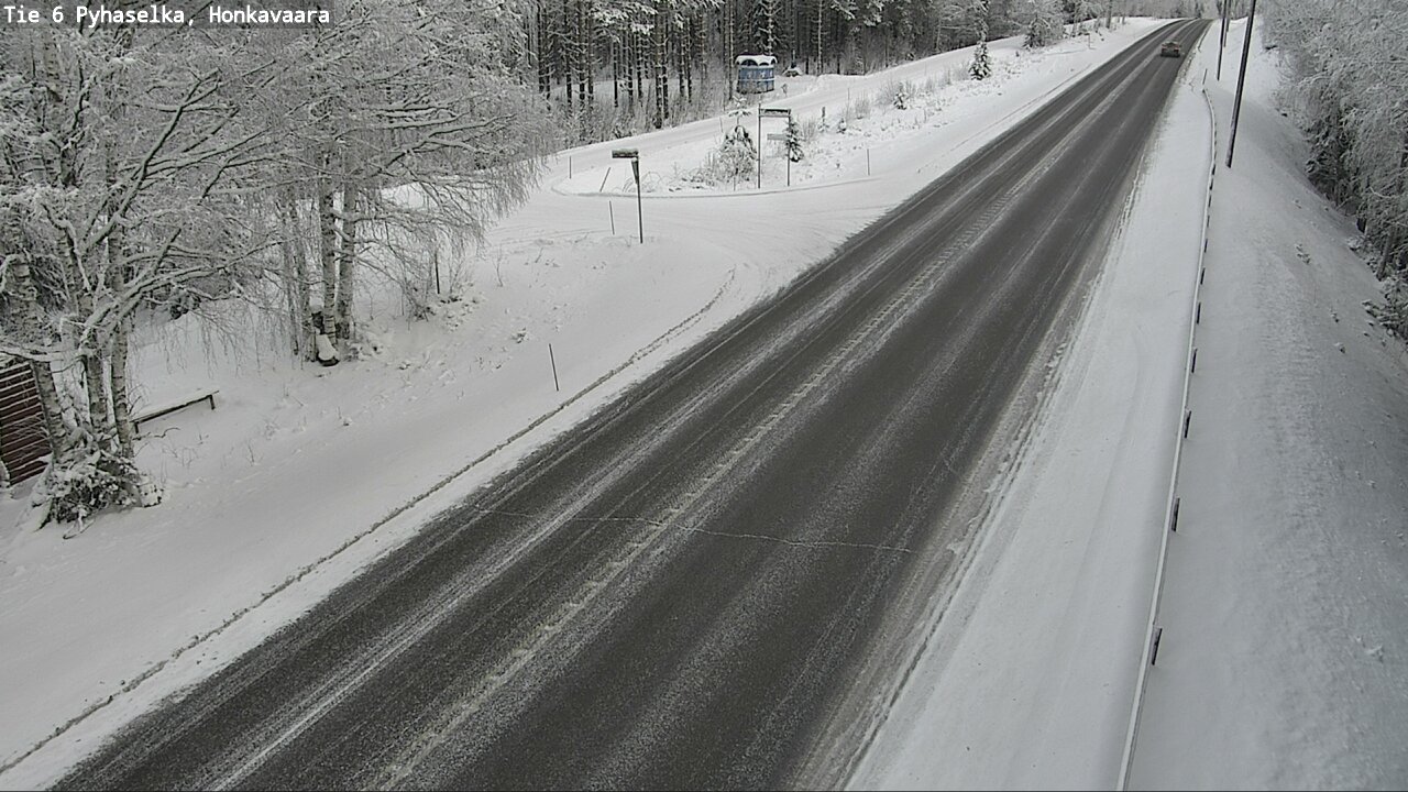 Weather Camera Image Road 6 Joensuu, Honkavaara, Joensuu, Pohjois-Karjala