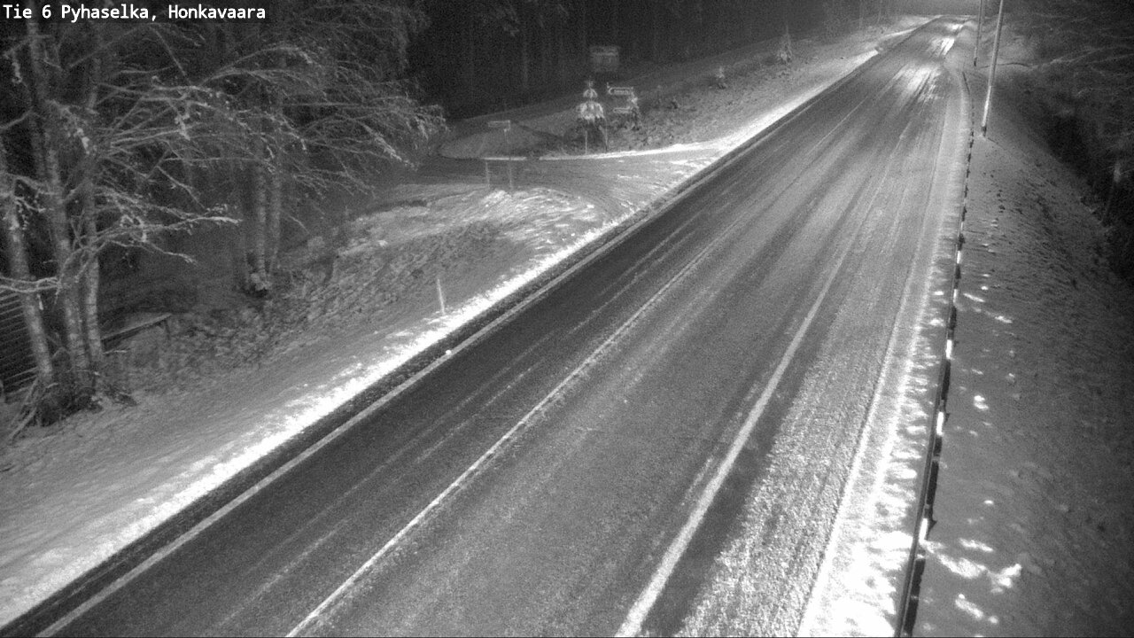 Weather Camera Image Road 6 Joensuu, Honkavaara, Joensuu, Pohjois-Karjala