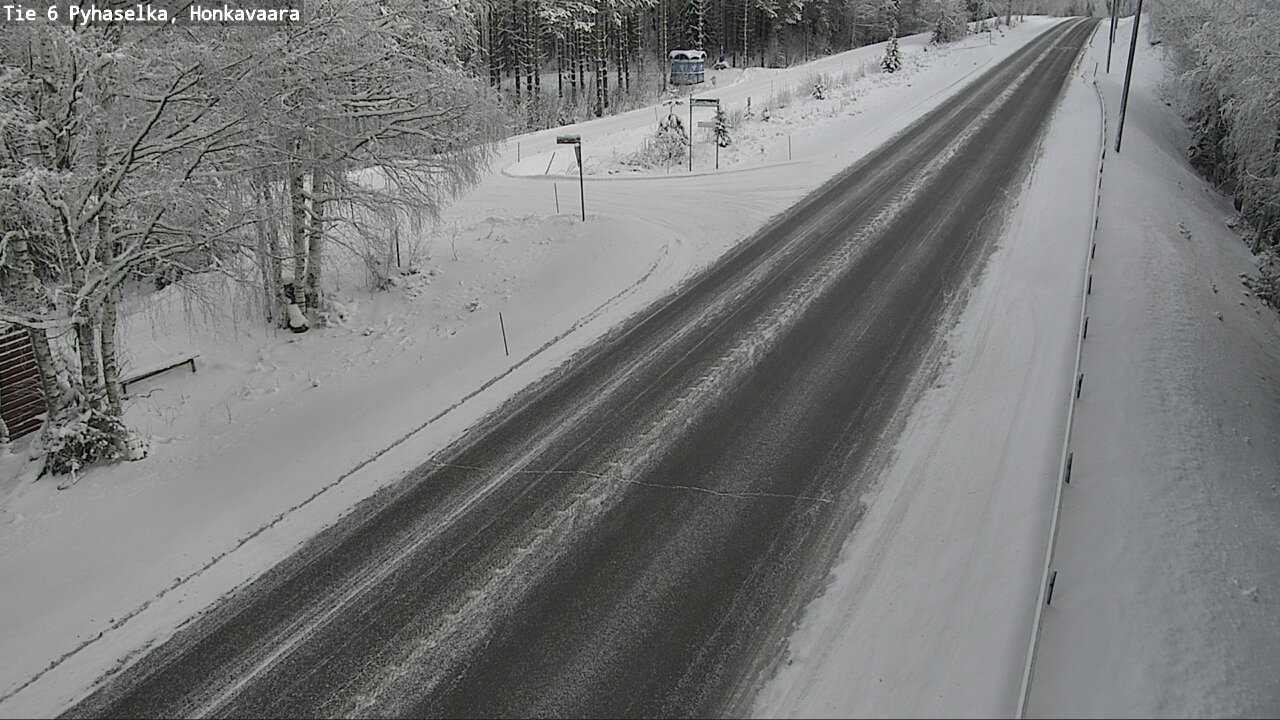 Weather Camera Image Road 6 Joensuu, Honkavaara, Joensuu, Pohjois-Karjala