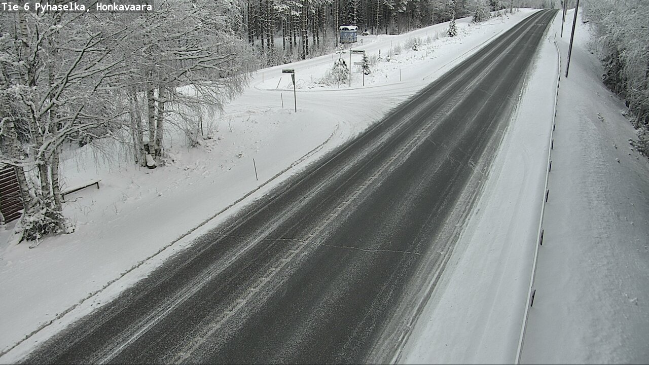 Weather Camera Image Road 6 Joensuu, Honkavaara, Joensuu, Pohjois-Karjala