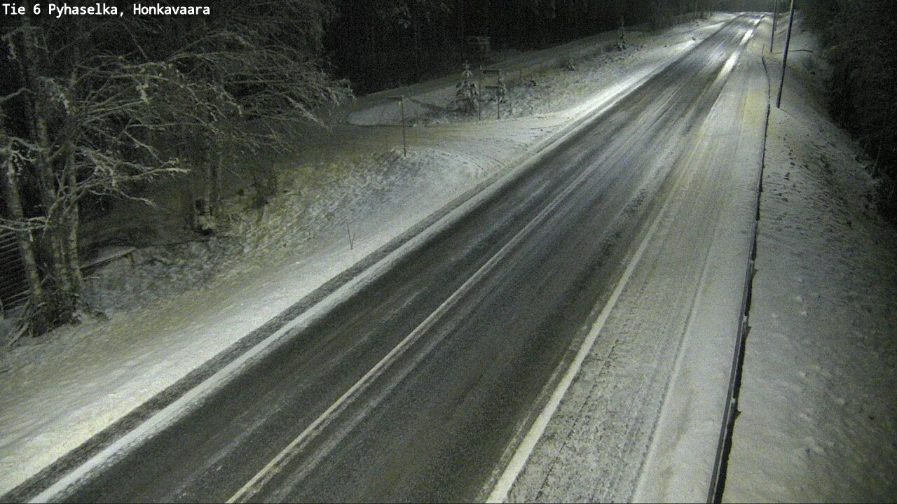 Weather Camera Image Road 6 Joensuu, Honkavaara, Joensuu, Pohjois-Karjala
