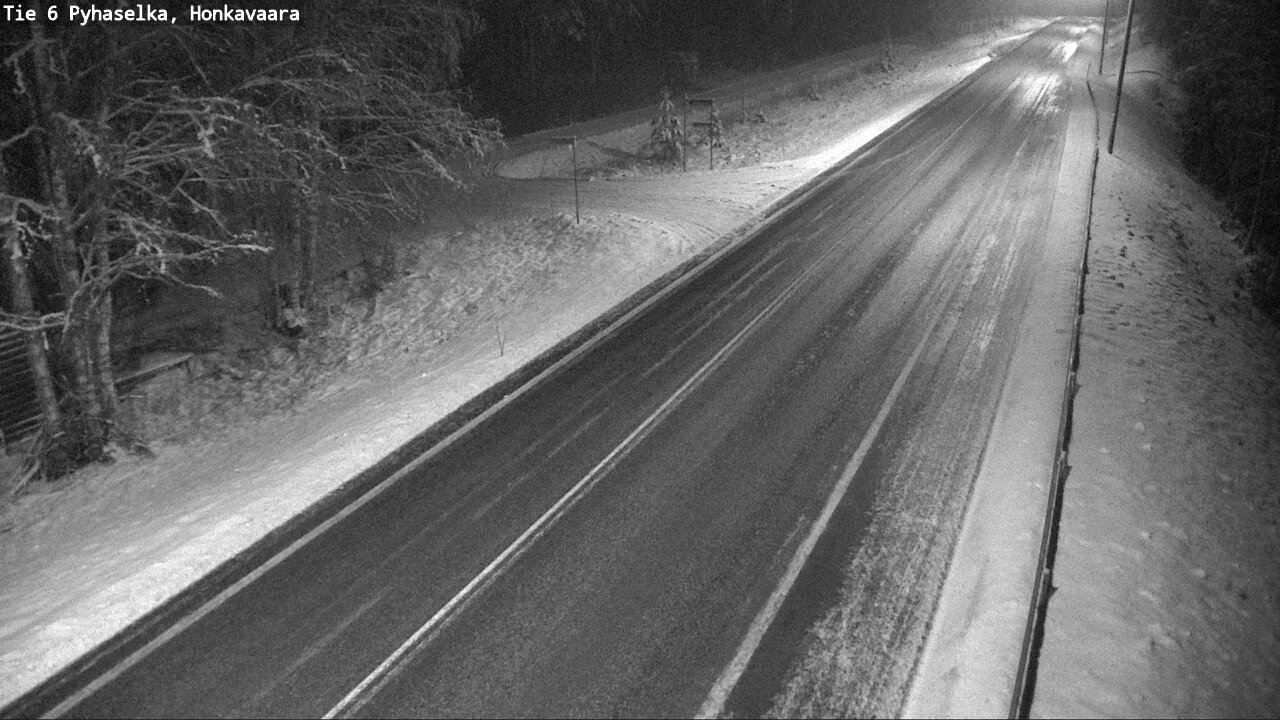 Weather Camera Image Road 6 Joensuu, Honkavaara, Joensuu, Pohjois-Karjala