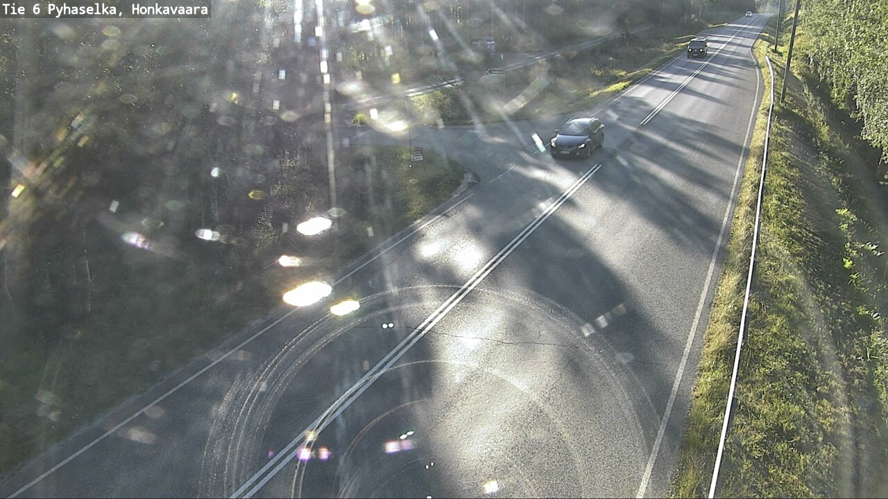 Weather Camera Image Road 6 Joensuu, Honkavaara, Joensuu, Pohjois-Karjala
