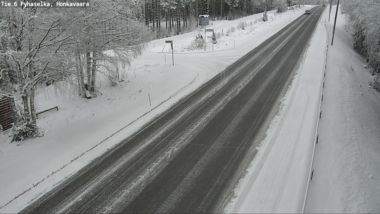 Weather Camera Image Road 6 Joensuu, Honkavaara, Joensuu, Pohjois-Karjala
