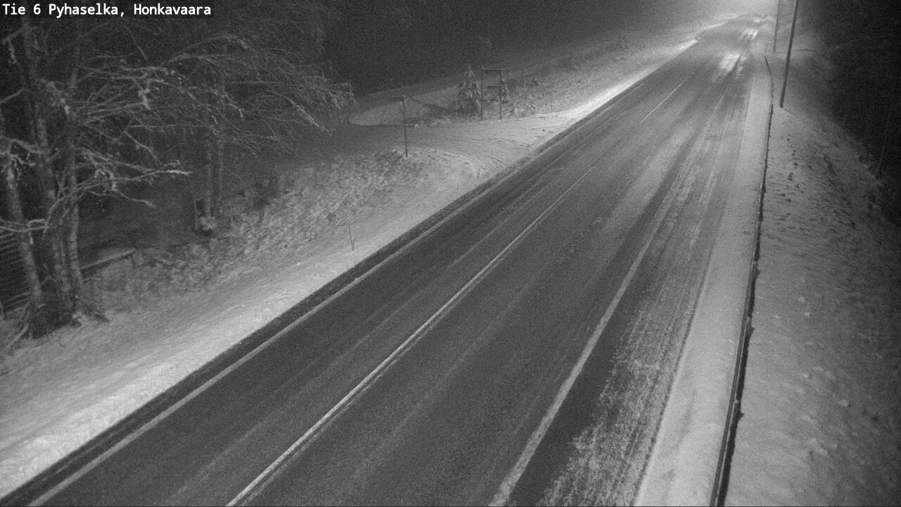 Weather Camera Image Road 6 Joensuu, Honkavaara, Joensuu, Pohjois-Karjala