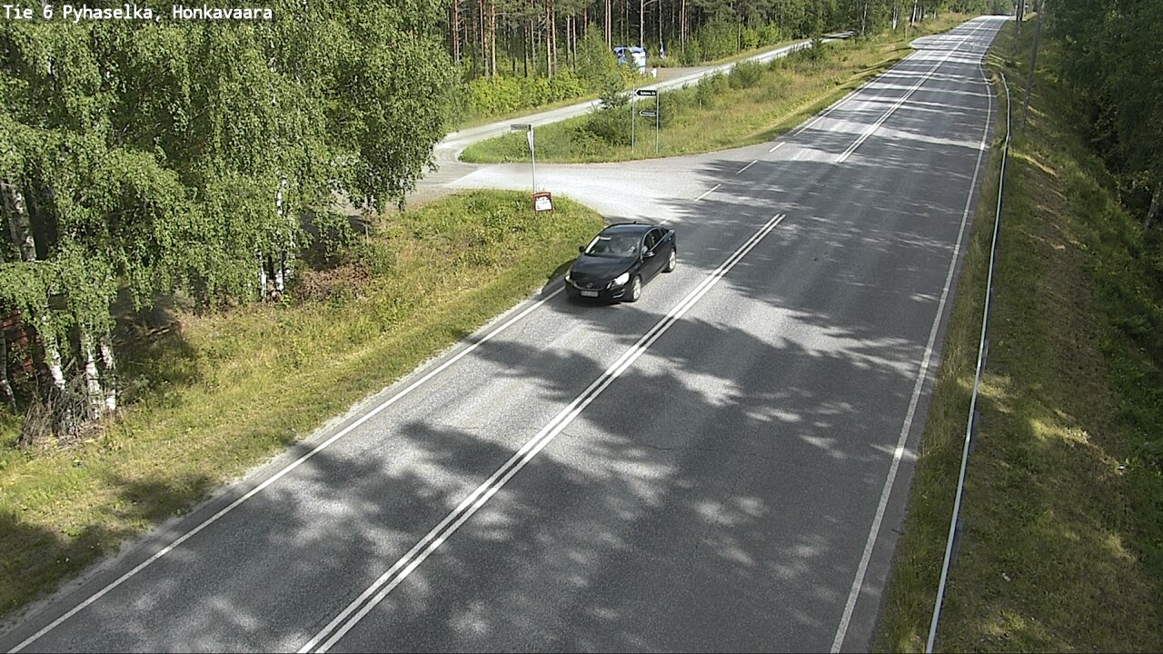 Weather Camera Image Road 6 Joensuu, Honkavaara, Joensuu, Pohjois-Karjala