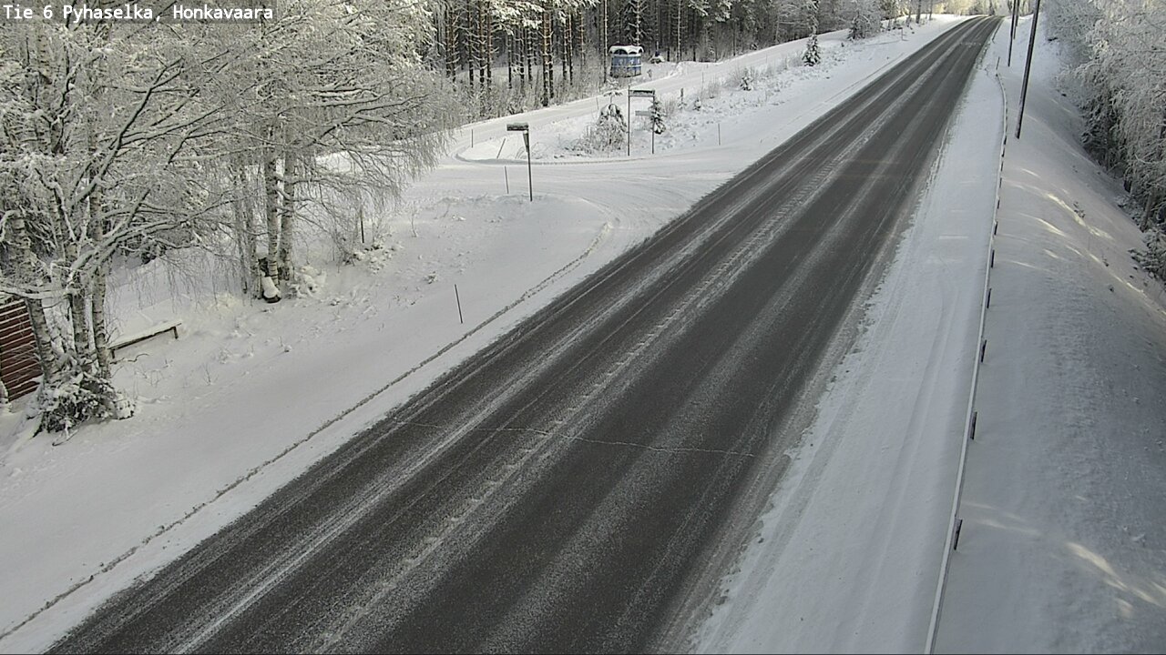 Weather Camera Image Road 6 Joensuu, Honkavaara, Joensuu, Pohjois-Karjala