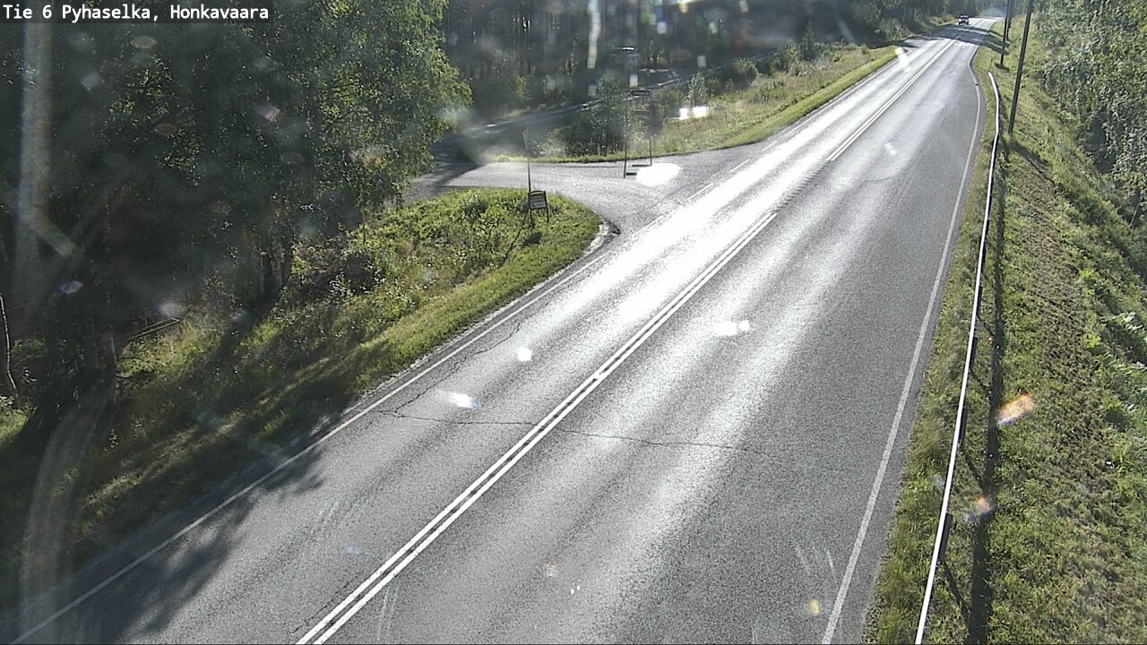 Weather Camera Image Road 6 Joensuu, Honkavaara, Joensuu, Pohjois-Karjala