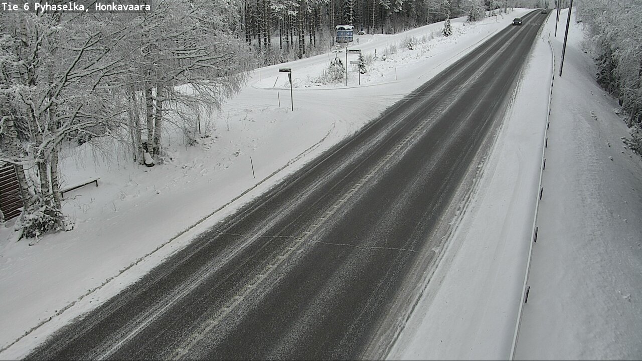 Weather Camera Image Road 6 Joensuu, Honkavaara, Joensuu, Pohjois-Karjala