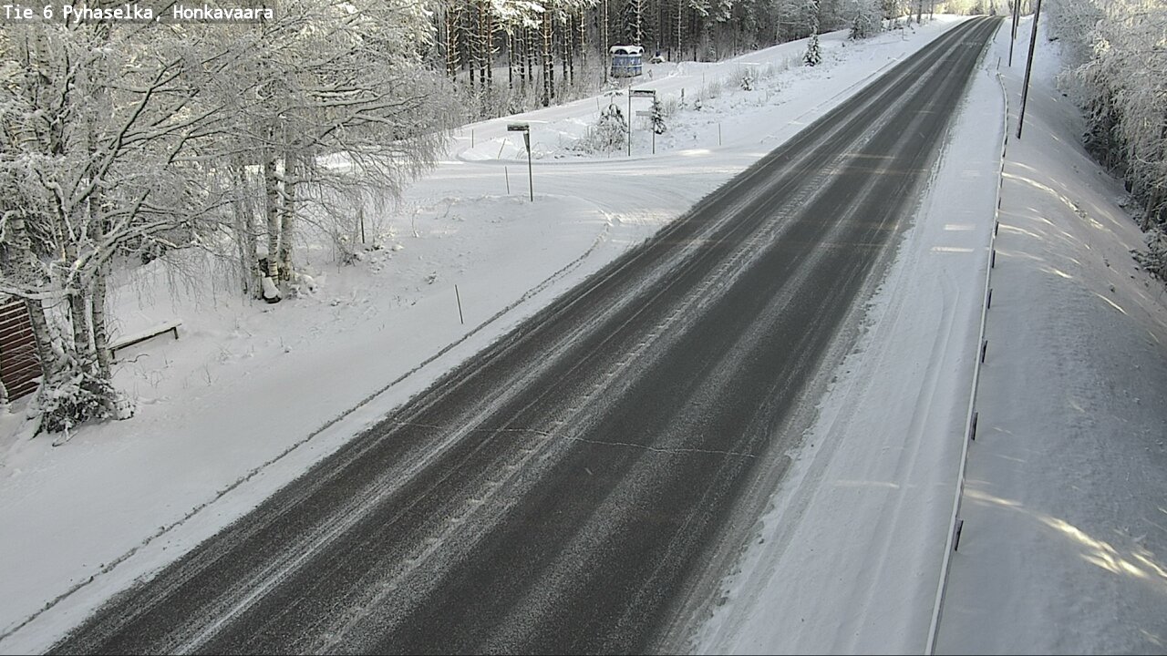 Weather Camera Image Road 6 Joensuu, Honkavaara, Joensuu, Pohjois-Karjala
