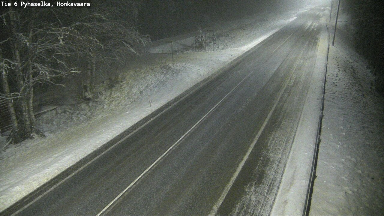 Weather Camera Image Road 6 Joensuu, Honkavaara, Joensuu, Pohjois-Karjala