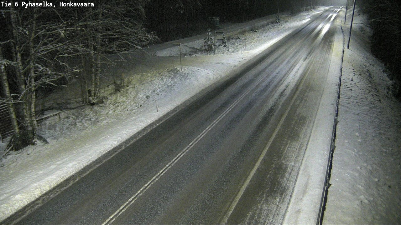 Weather Camera Image Road 6 Joensuu, Honkavaara, Joensuu, Pohjois-Karjala
