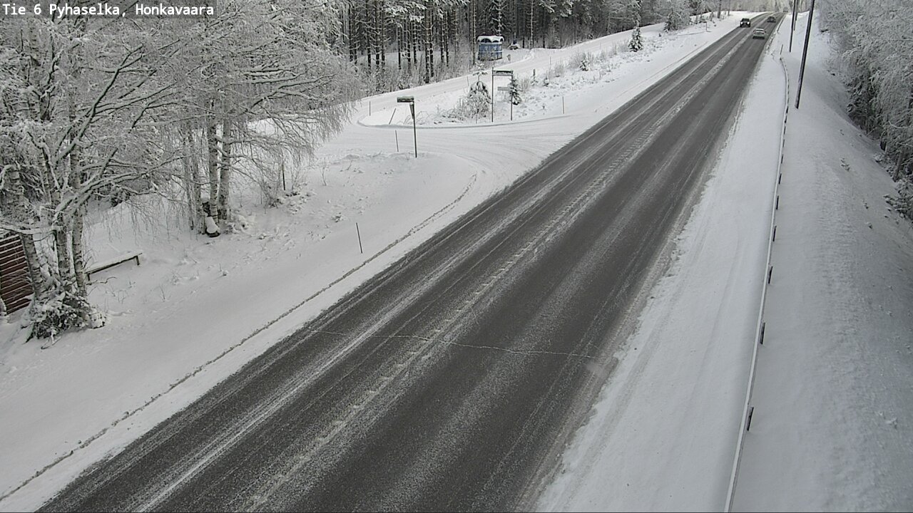 Weather Camera Image Road 6 Joensuu, Honkavaara, Joensuu, Pohjois-Karjala
