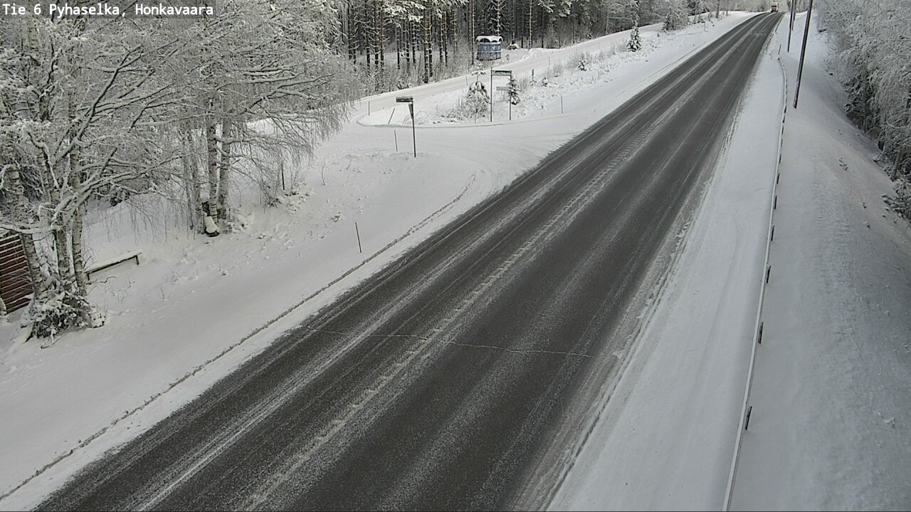 Weather Camera Image Road 6 Joensuu, Honkavaara, Joensuu, Pohjois-Karjala