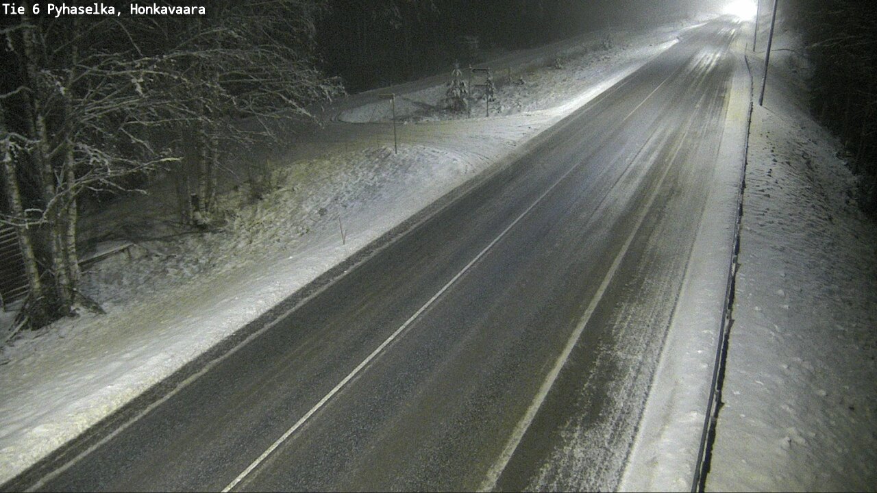 Weather Camera Image Road 6 Joensuu, Honkavaara, Joensuu, Pohjois-Karjala