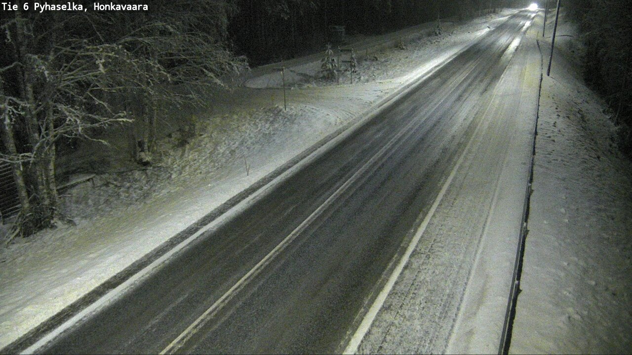 Weather Camera Image Road 6 Joensuu, Honkavaara, Joensuu, Pohjois-Karjala