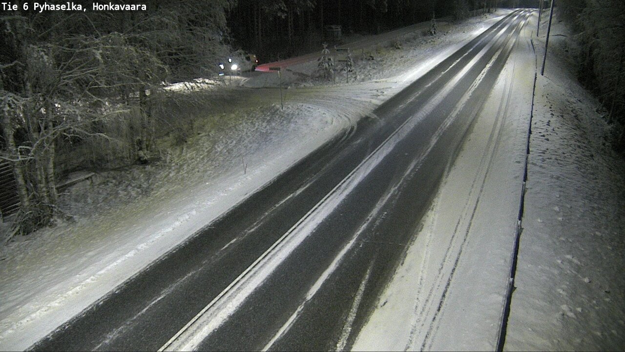 Weather Camera Image Väg 6 Joensuu, Honkavaara, Joensuu, Pohjois-Karjala