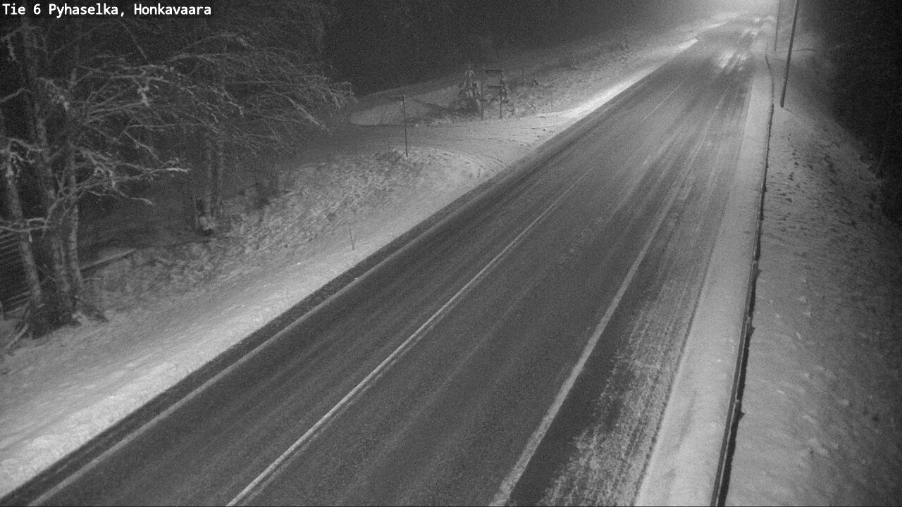 Weather Camera Image Road 6 Joensuu, Honkavaara, Joensuu, Pohjois-Karjala