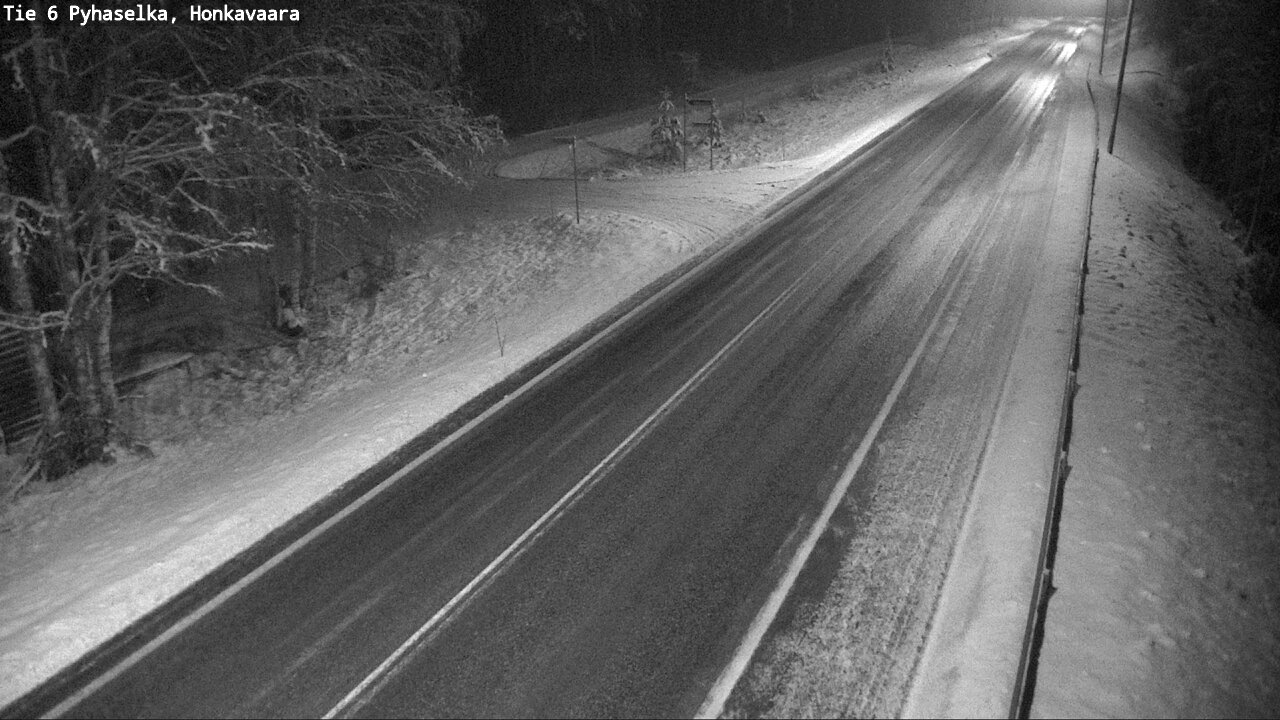 Weather Camera Image Road 6 Joensuu, Honkavaara, Joensuu, Pohjois-Karjala