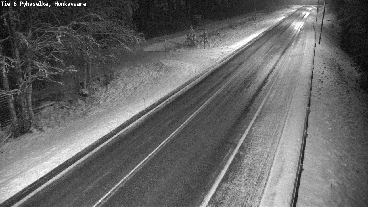 Weather Camera Image Road 6 Joensuu, Honkavaara, Joensuu, Pohjois-Karjala