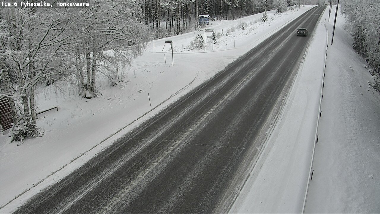 Weather Camera Image Road 6 Joensuu, Honkavaara, Joensuu, Pohjois-Karjala