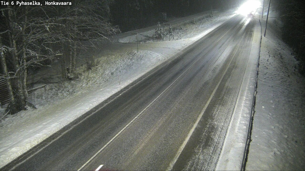Weather Camera Image Road 6 Joensuu, Honkavaara, Joensuu, Pohjois-Karjala