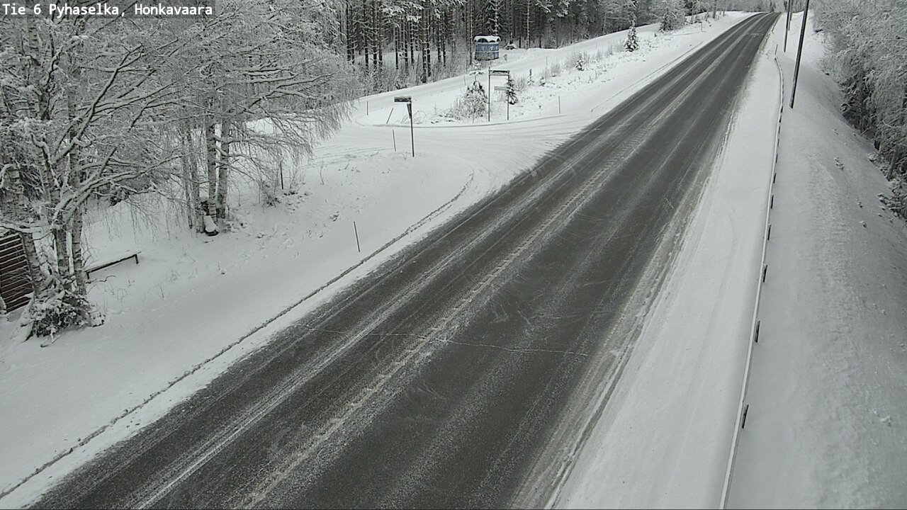 Weather Camera Image Road 6 Joensuu, Honkavaara, Joensuu, Pohjois-Karjala