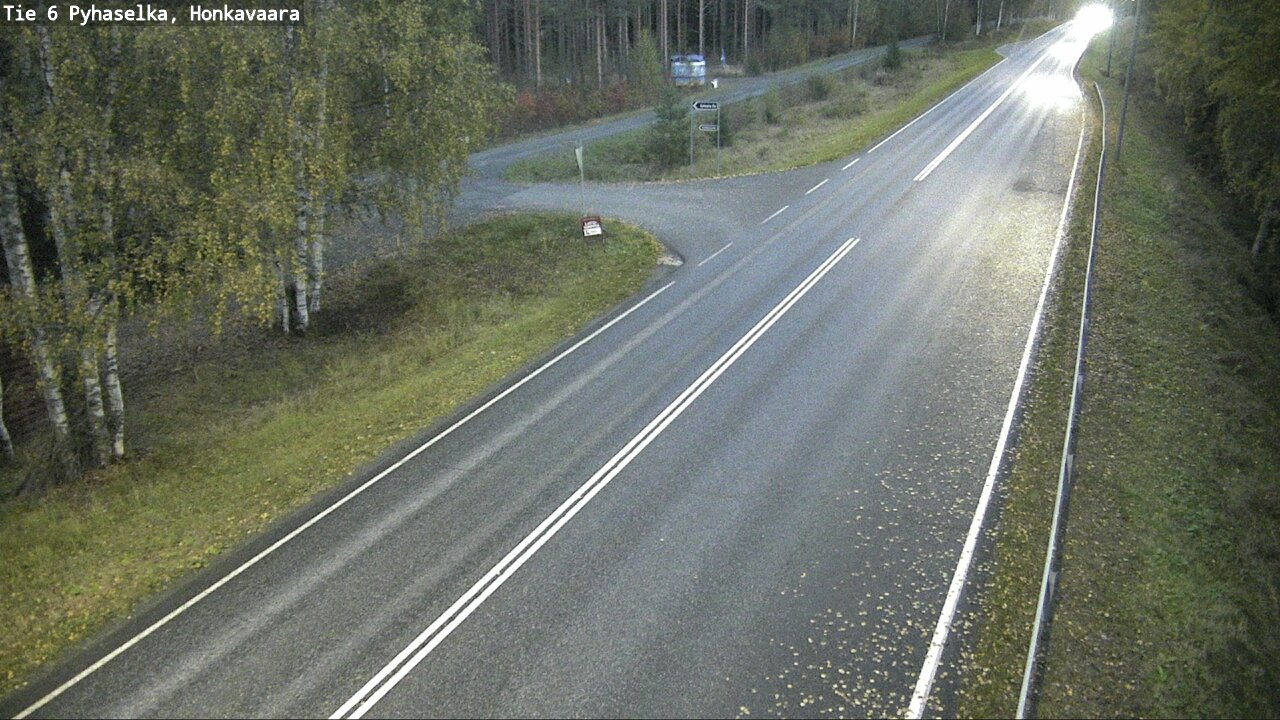Kelikamerat Kuva Tie 6 Joensuu, Honkavaara, Joensuu, Pohjois-Karjala