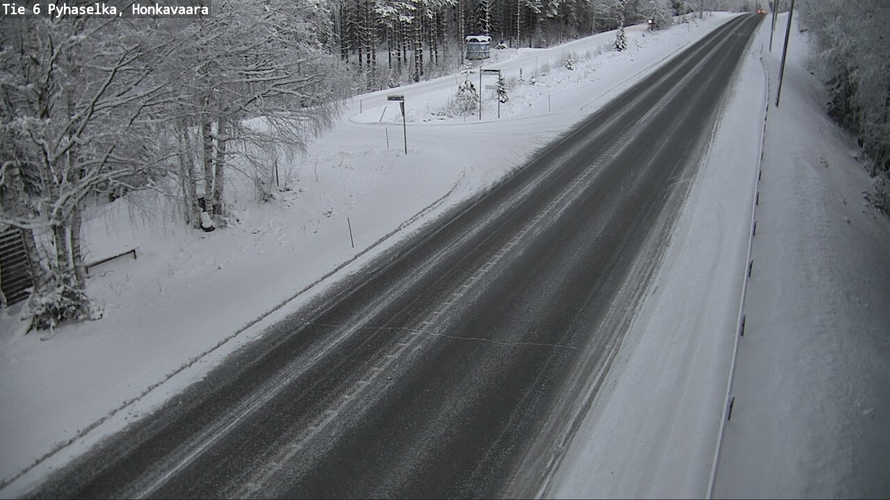 Weather Camera Image Road 6 Joensuu, Honkavaara, Joensuu, Pohjois-Karjala