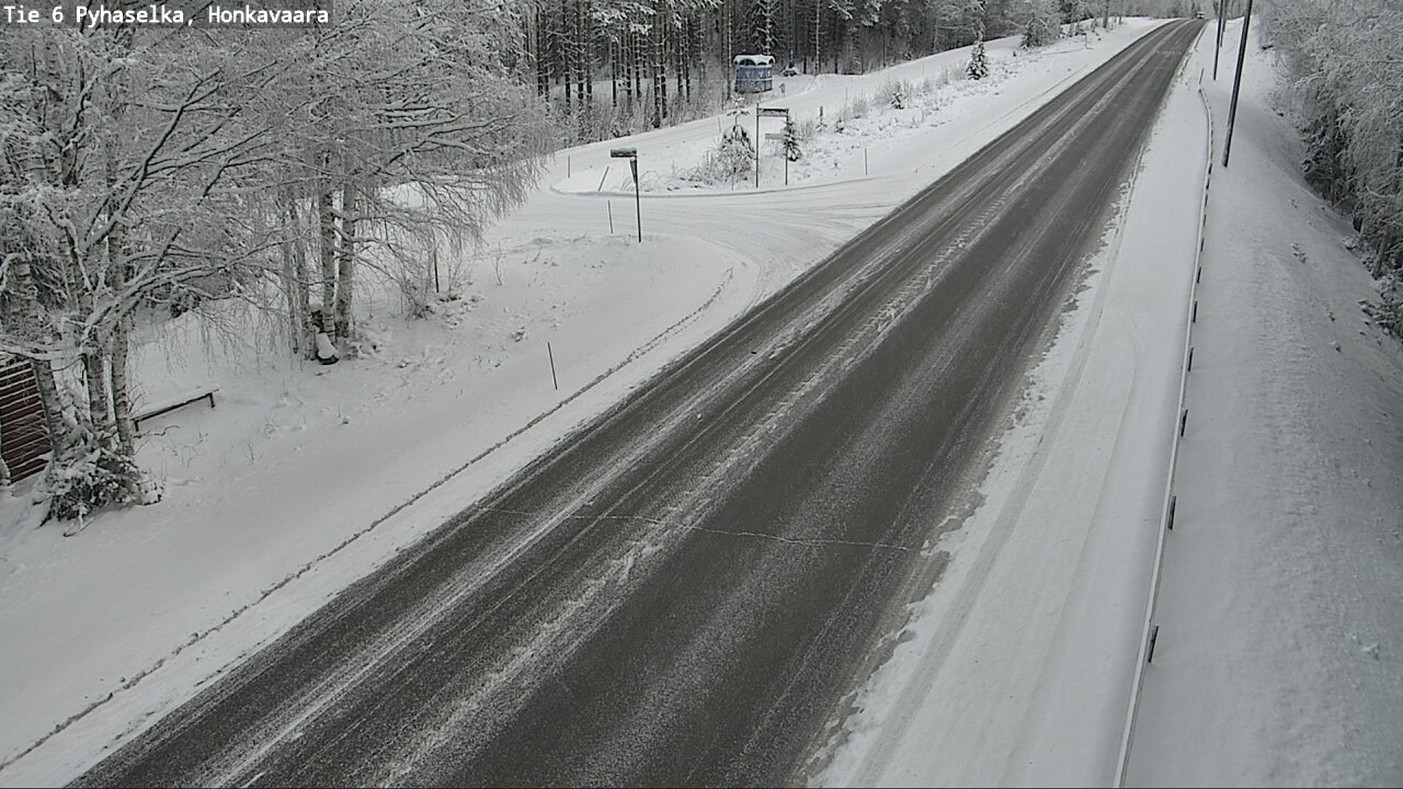 Weather Camera Image Road 6 Joensuu, Honkavaara, Joensuu, Pohjois-Karjala